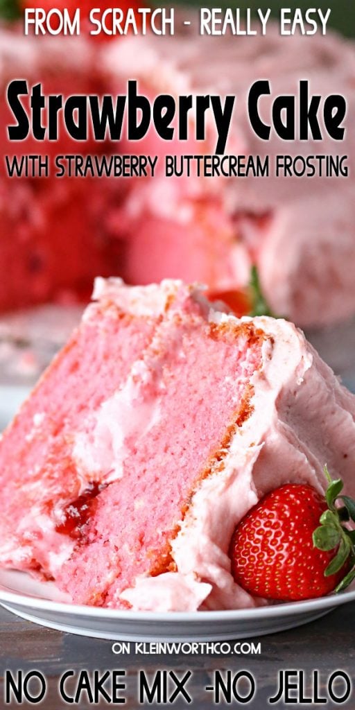 Easy Strawberry Cake Recipe