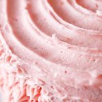 fresh strawberry buttercream frosting