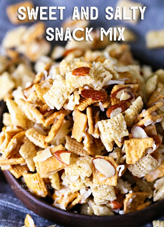 Sweet and Salty Snack Mix