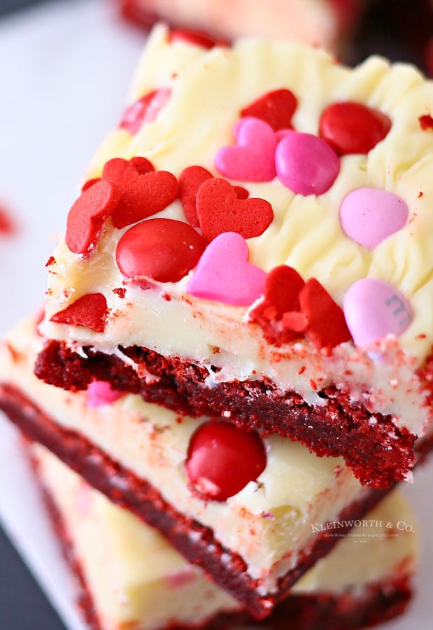 red velvet brownies from scratch