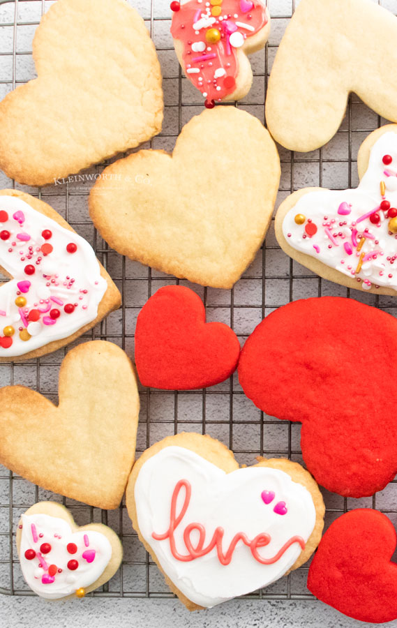 frosted shortbread cookies