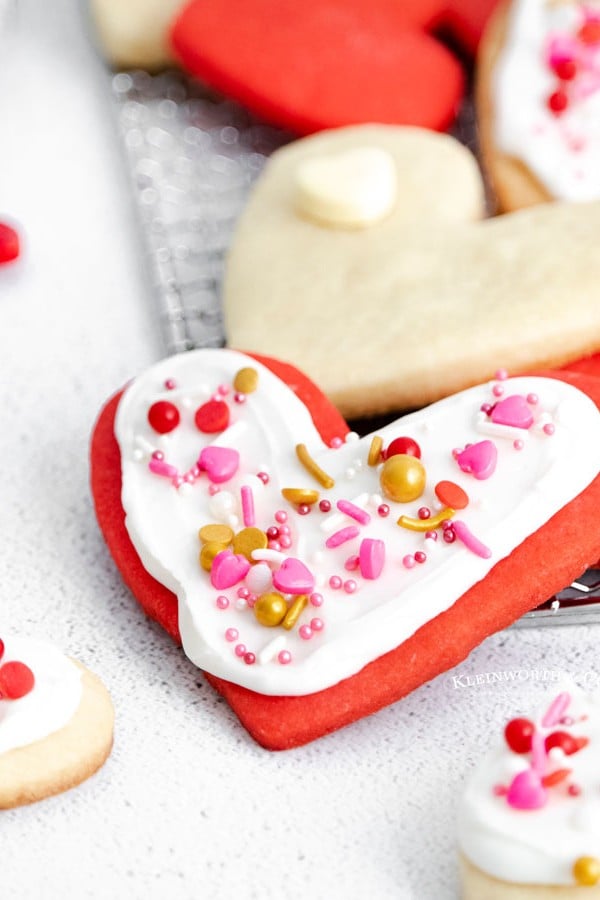 Valentine Shortbread Cookies recipe
