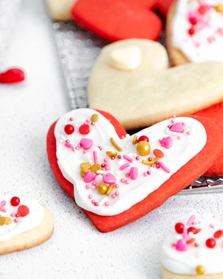 Valentine Shortbread Cookies - Kleinworth & Co