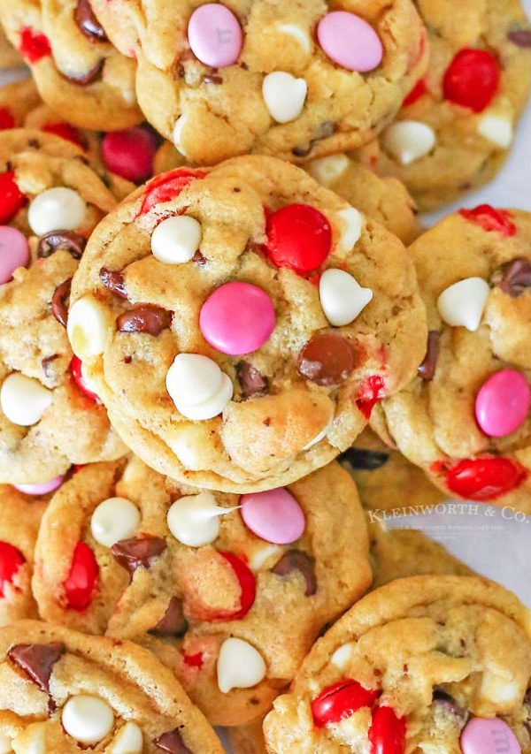 recipe for Valentine Chocolate Chip Cookies