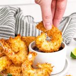 air fried coconut shrimp