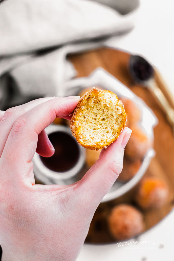 homemade donut holes