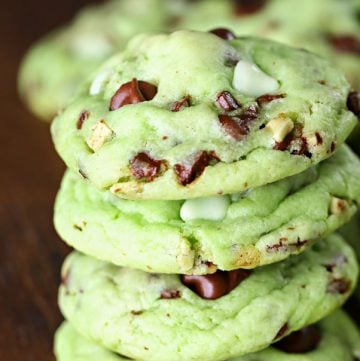 mint cookies for spring