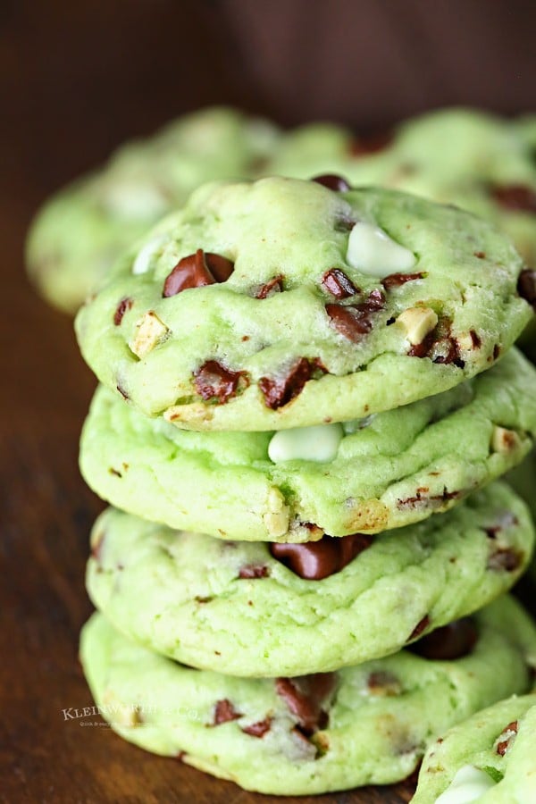 mint cookies for spring