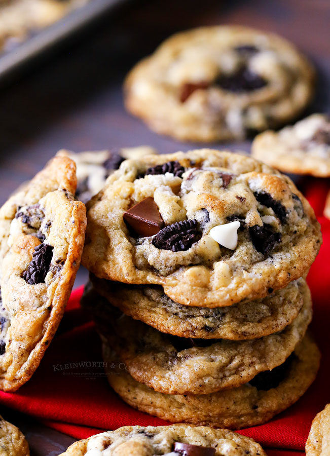 recipe for Cookies and Cream Cookies