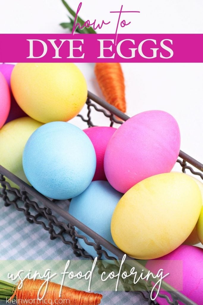 How to Dye Eggs