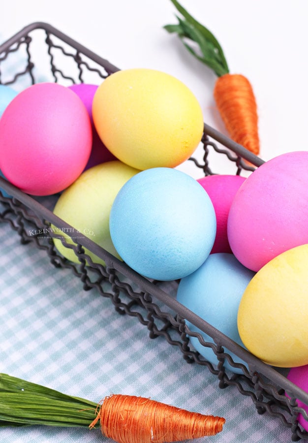 holiday eggs - colorful