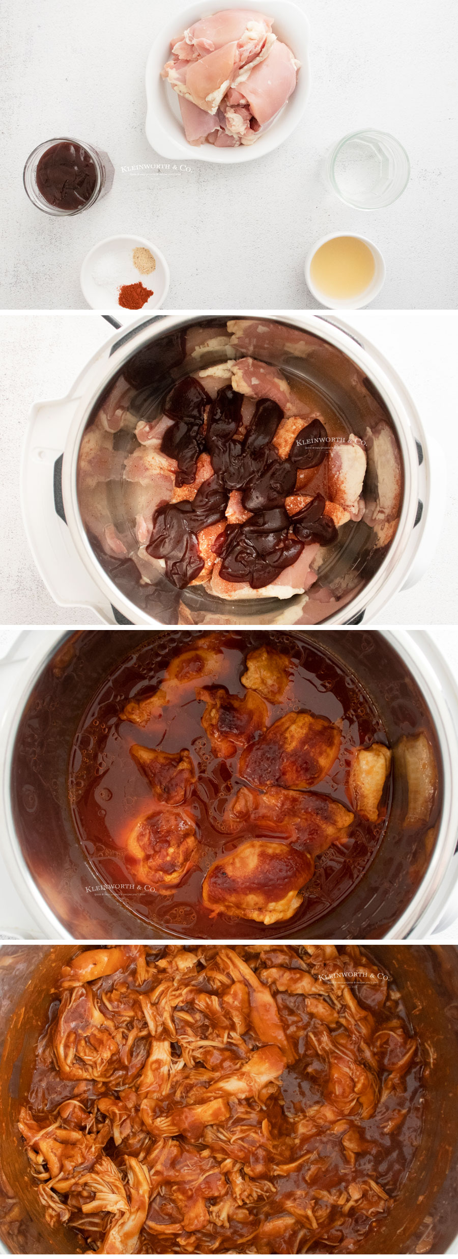 how to make Instant Pot BBQ Chicken