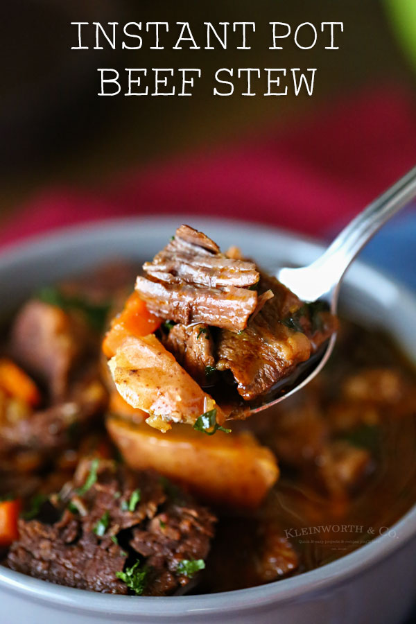 Instant Pot Beef Stew