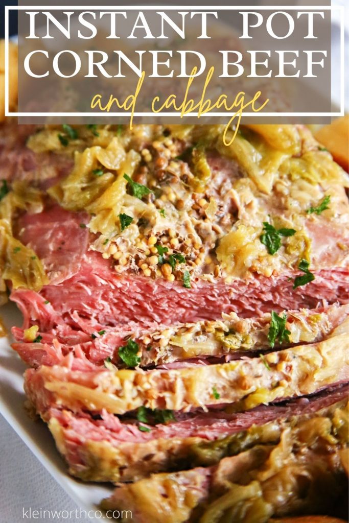 Instant Pot Corned Beef and Cabbage