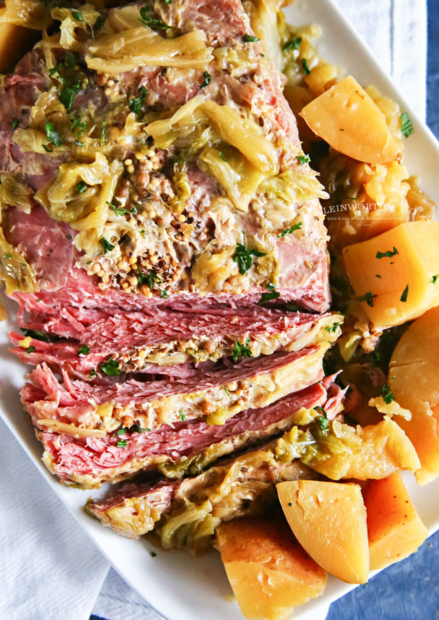 Pressure Cooker Corned Beef and Cabbage