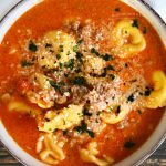 how to make Sausage Tortellini Soup - Instant Pot