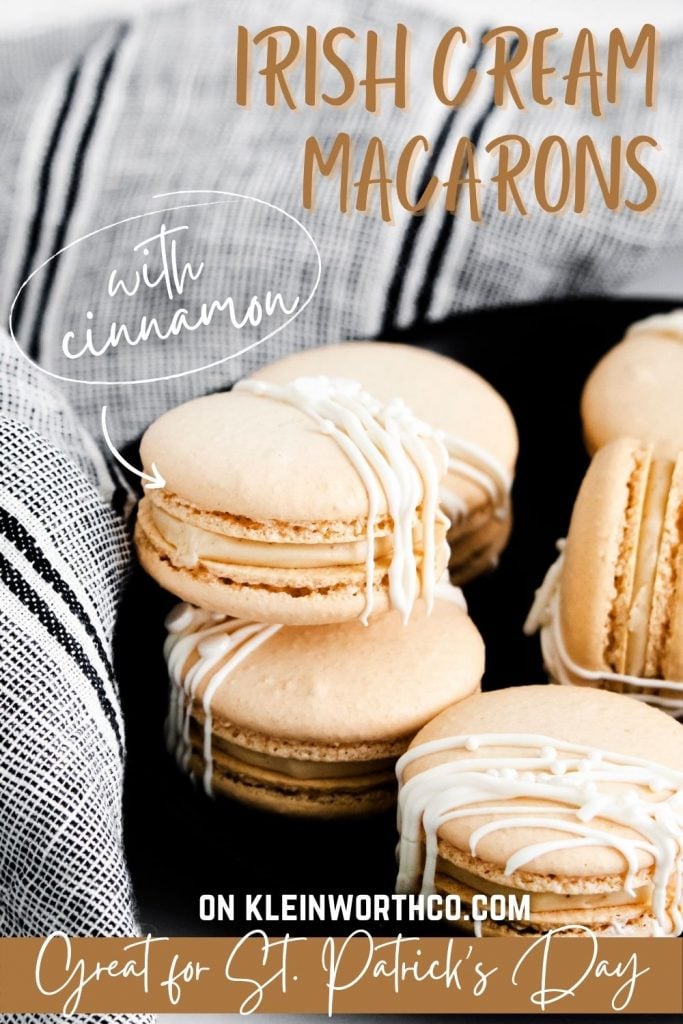 Irish Cream Macarons