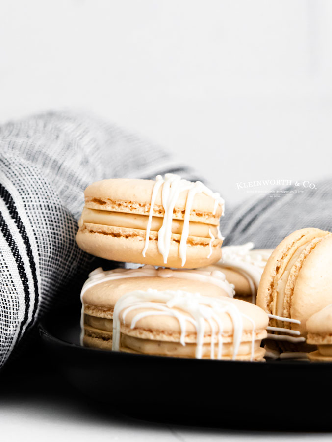 holiday Irish Cream Macarons