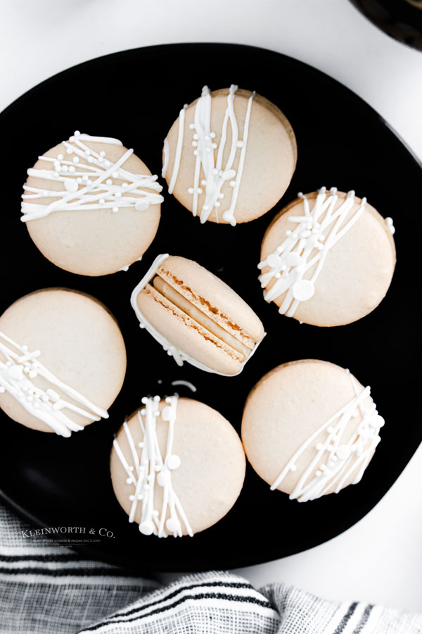 recipe for Irish Cream Macarons