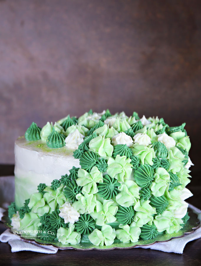 recipe for Mint Chocolate Chip Cake