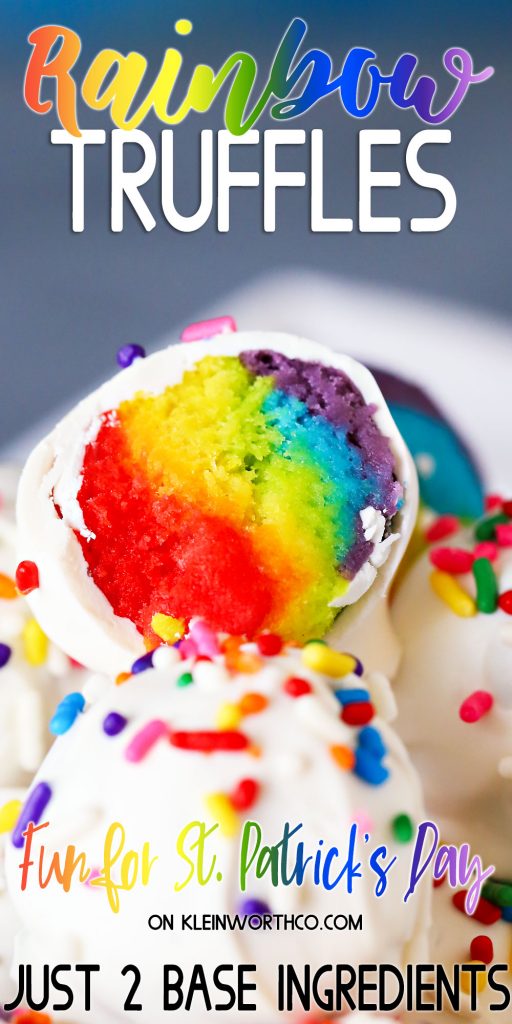 Rainbow Truffles Recipe