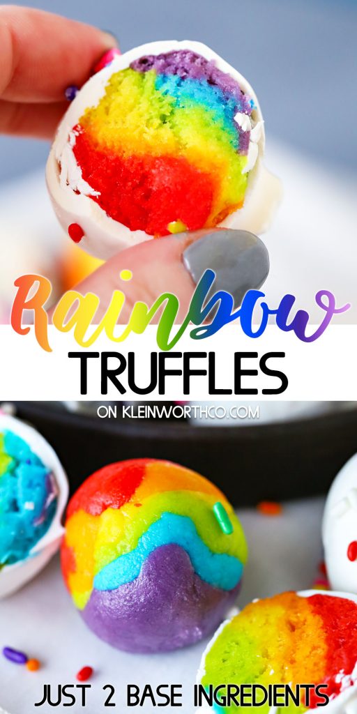 Rainbow Truffles Recipe