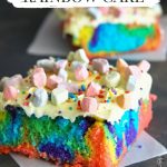 Rainbow St. Patrick’s Day Cake