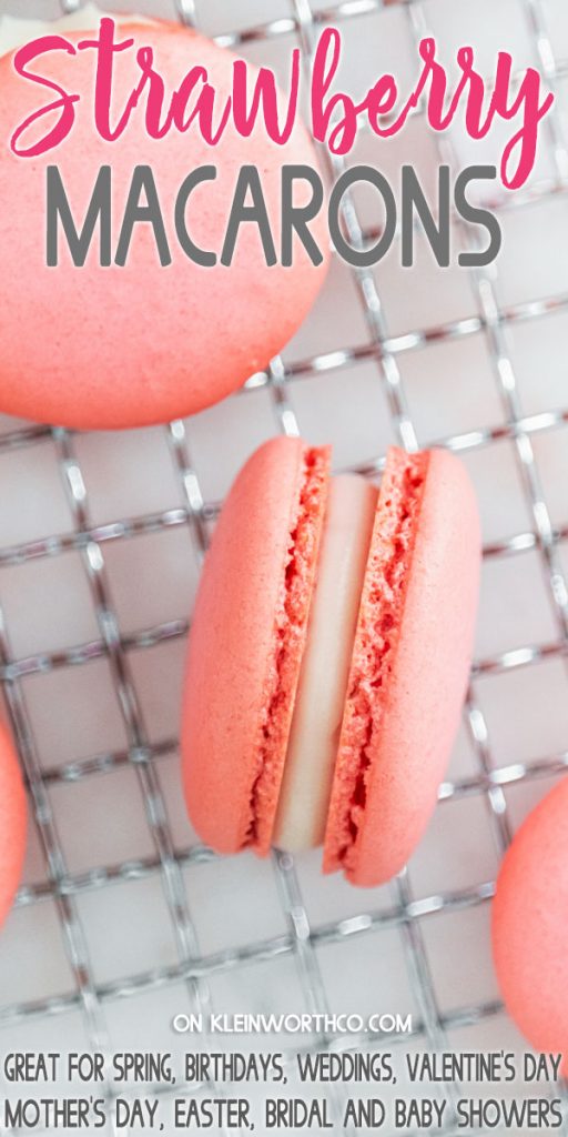 Strawberry Macaron Recipe