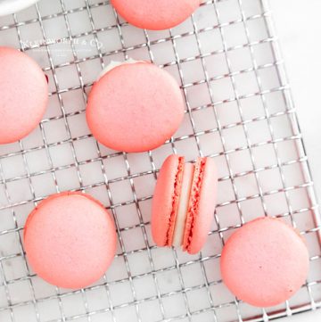 spring Pink Macaron Recipe