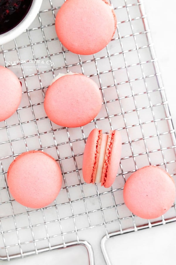 spring Pink Macaron Recipe