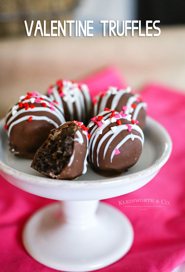 Valentine Oreo Truffles