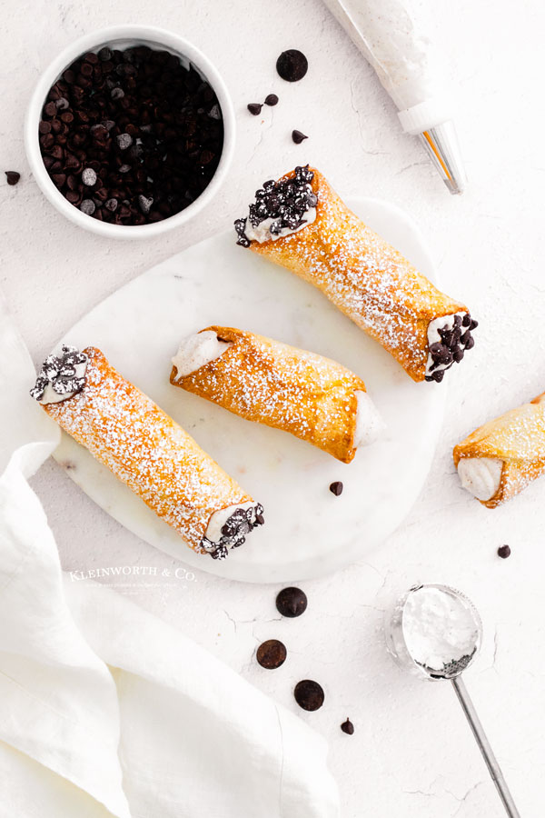 dessert Air Fryer Cannoli