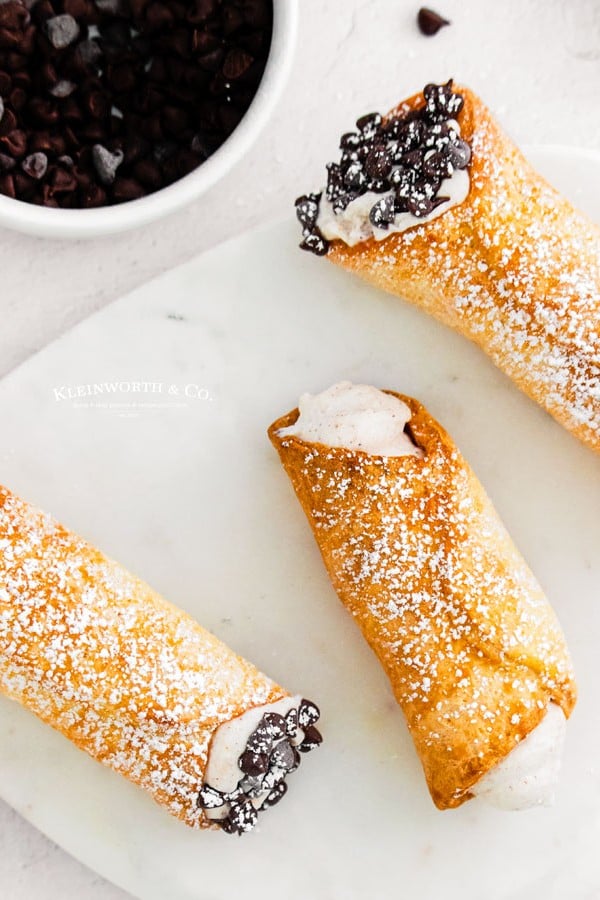 mini cannoli