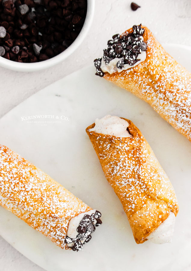 mini cannoli