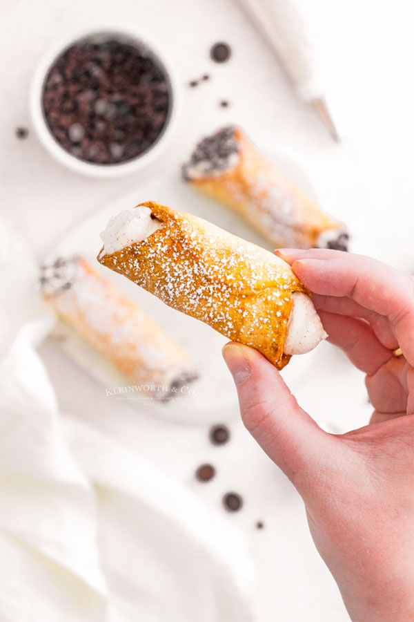 homemade cannoli shells