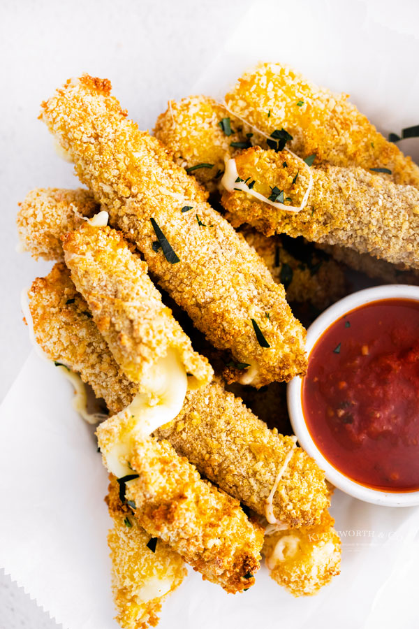 recipe for air fried cheese sticks