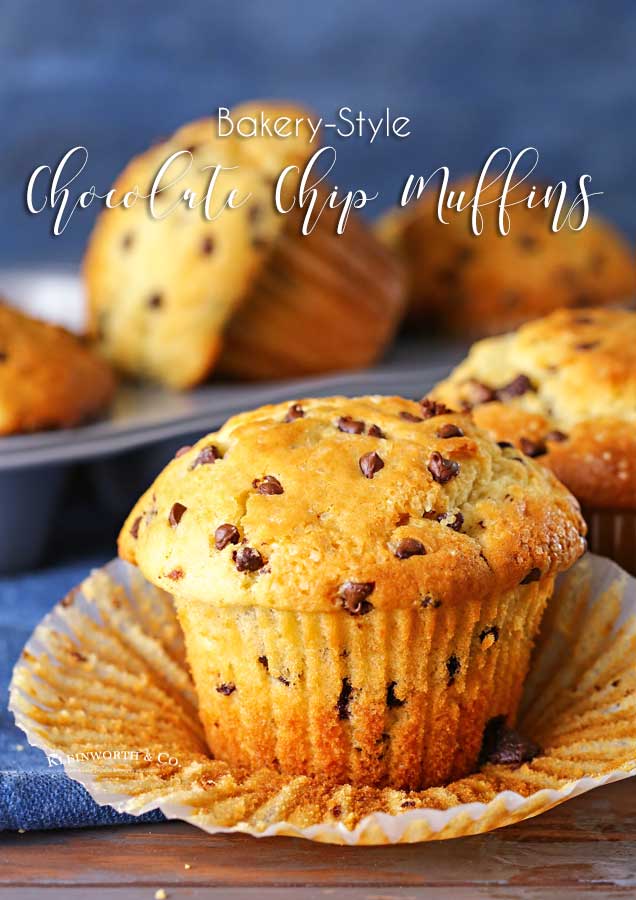 The best chocolate chip muffin recipe - Baking in the Penthouse