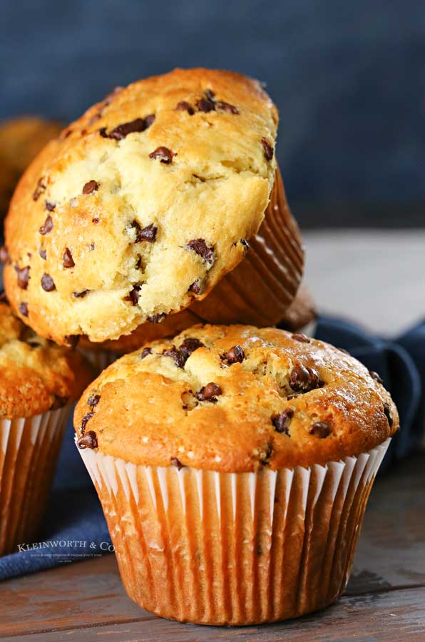 muffins - chocolate chip