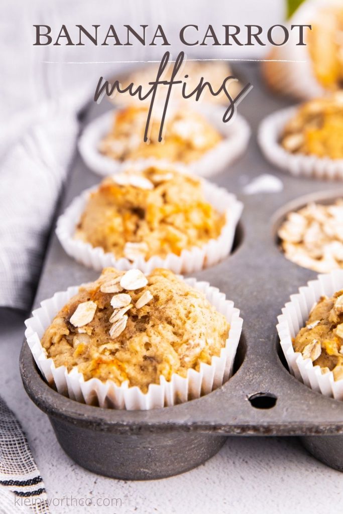 Banana Carrot Muffins