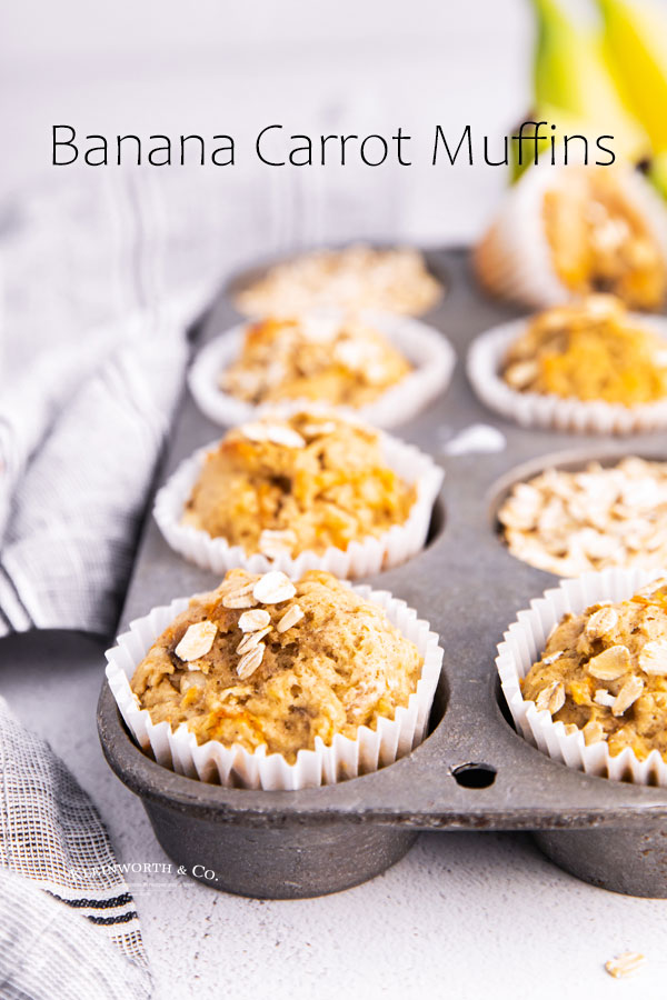 Banana Carrot Muffins