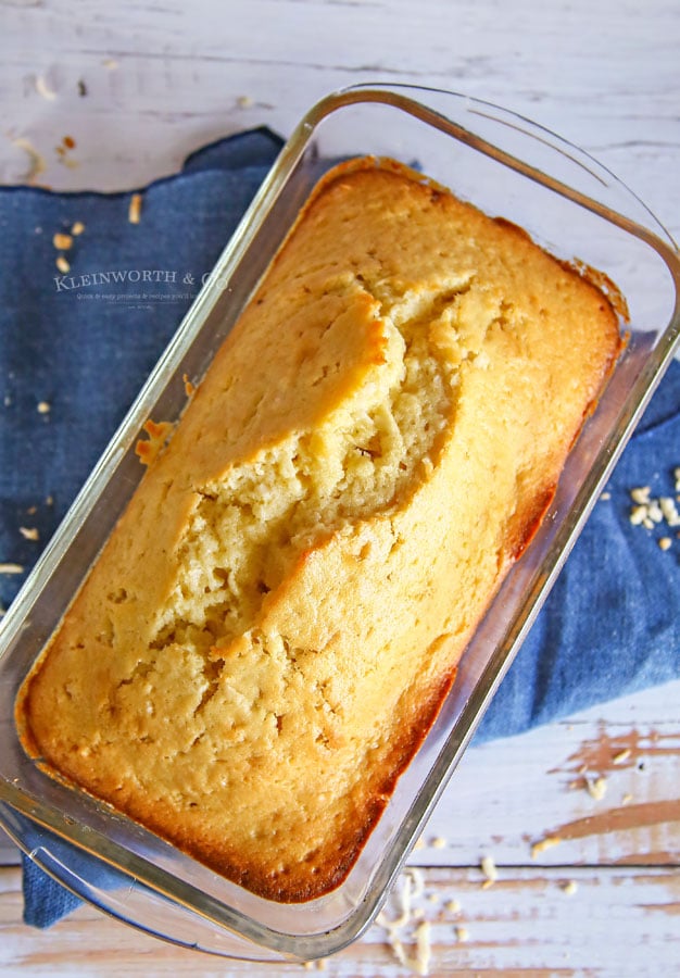 coconut quick bread