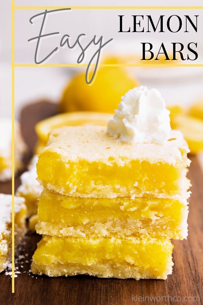 Easy Lemon Bars