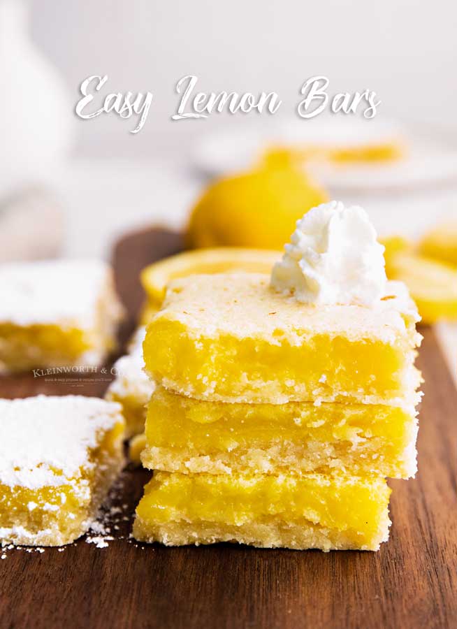 Easy Lemon Bars