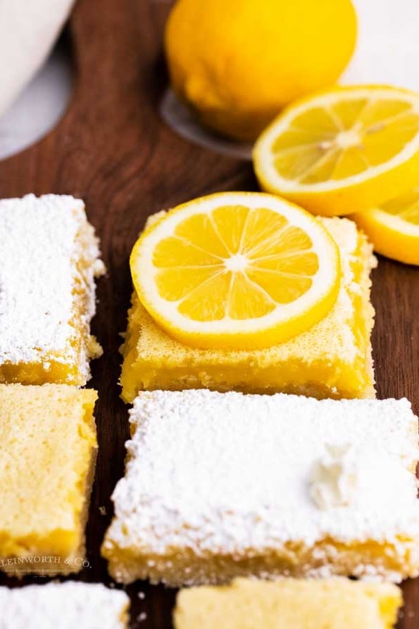 lemon bars from scratch