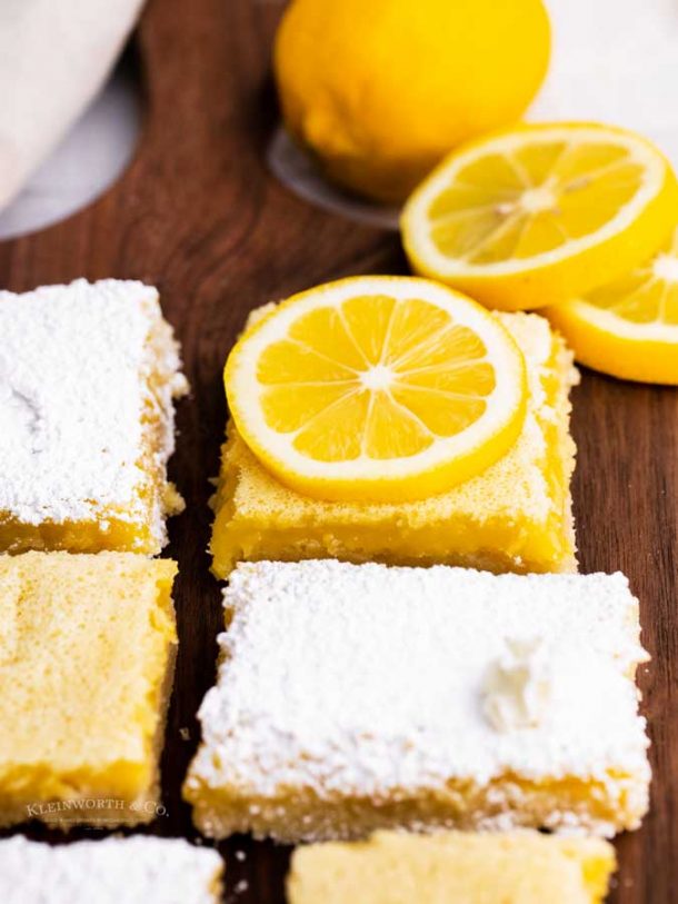 Easy Lemon Bars Taste of the Frontier