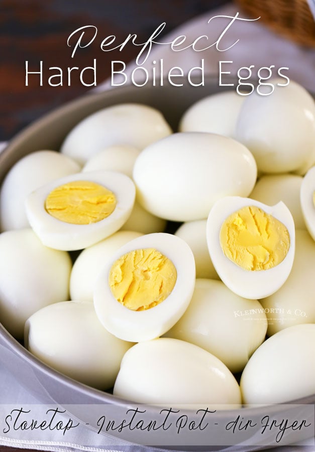 Hard Boiled Eggs - Stovetop- Pressure Cooker - Air Fryer