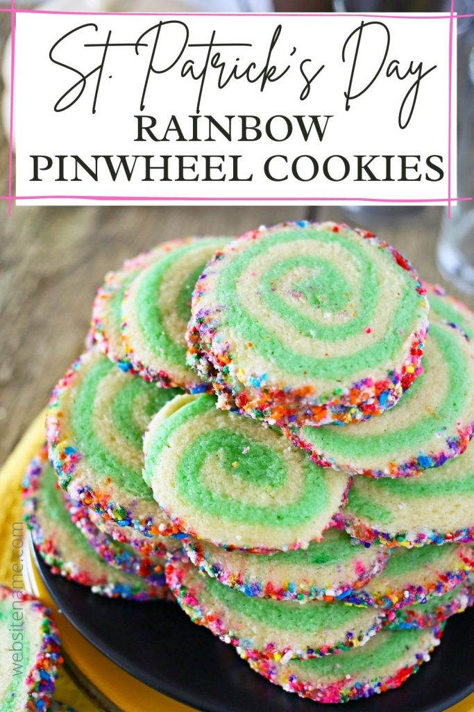 Rainbow Pinwheel Cookies