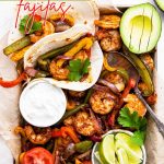 Sheet Pan Shrimp Fajitas