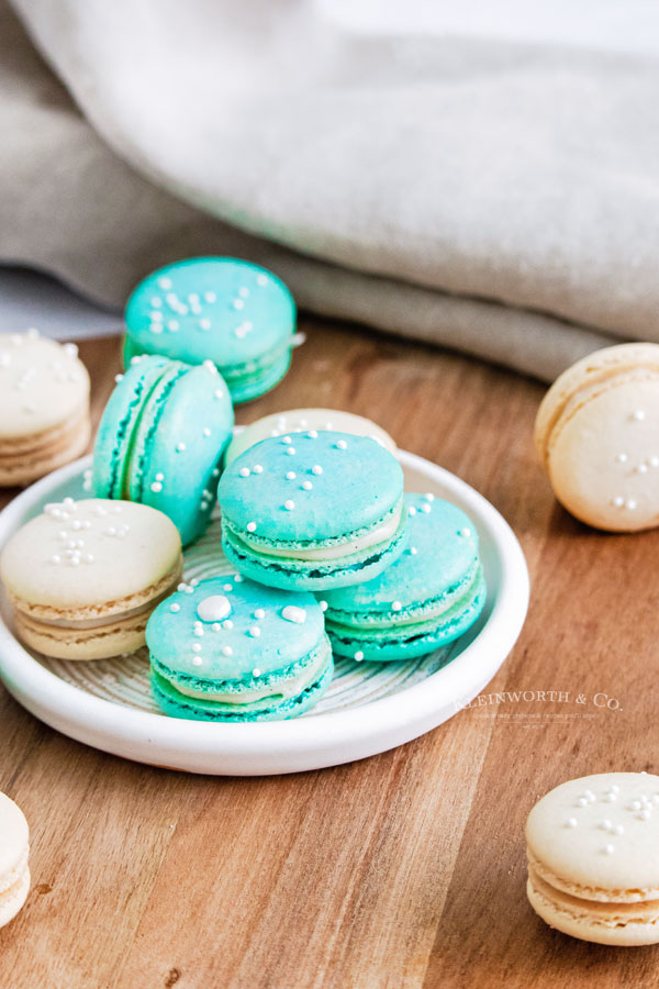 recipe for Vanilla Bean Macarons