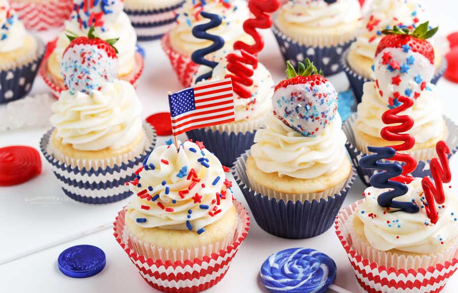 Patriotic Cupcakes